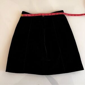 VERSACE | Versace Authentic Women’s Retro Designer Black A line Mini Skirt
